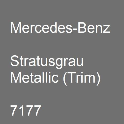 Mercedes-Benz, Stratusgrau Metallic (Trim), 7177.